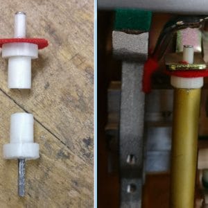 Pianon pedaalitangon varaosat